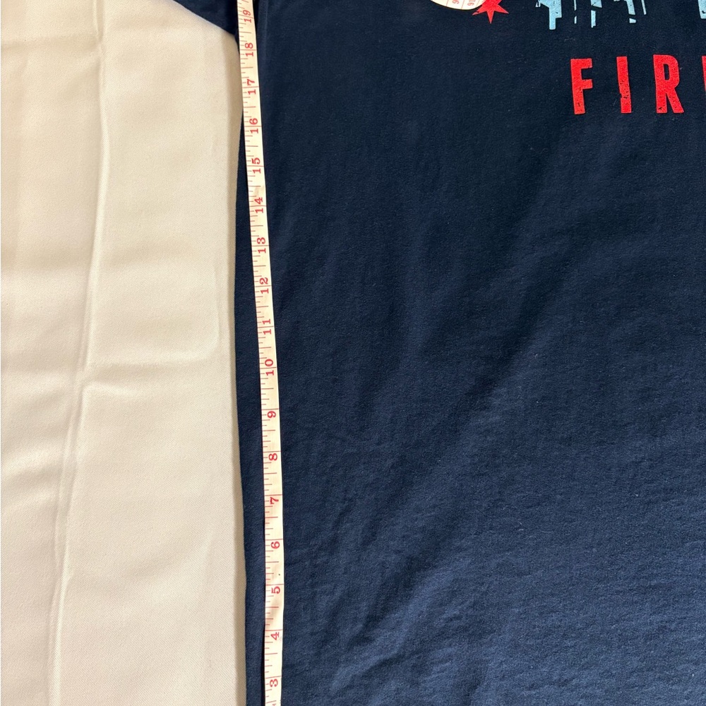 Next Level Apparel Navy Blue Chicago Fire FC Tee - Picture 9 of 10
